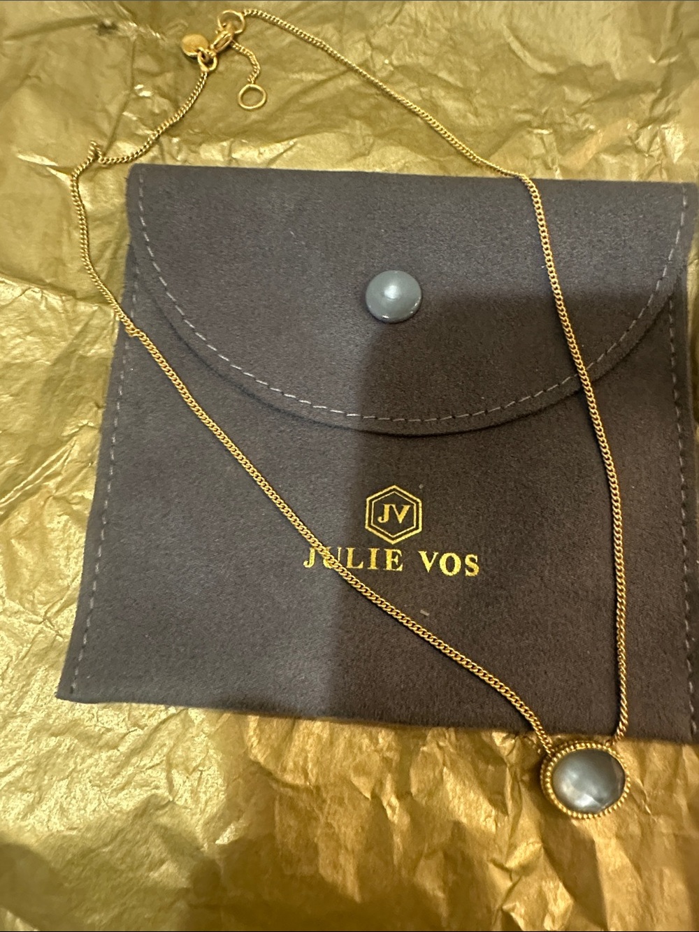 Julie Vos blue pendant necklace - Picture 2 of 8